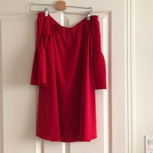 Mini off the shoulder dress